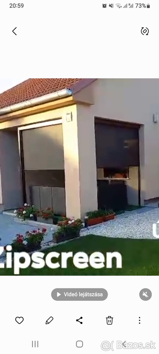 Slnečna roleta zipsscreen - 6