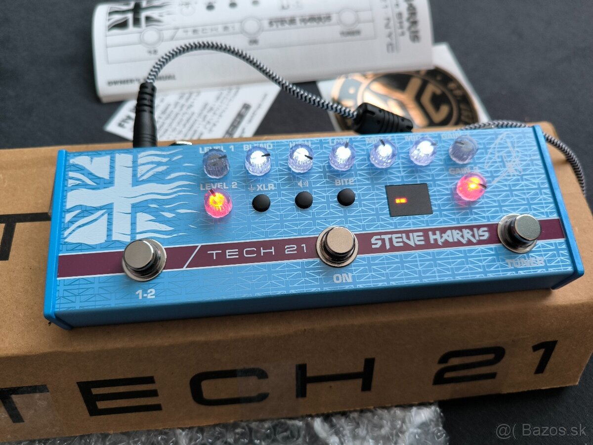 Rezervácia ,nový preamp Tech 21,SH 1 Steve Harris - 6
