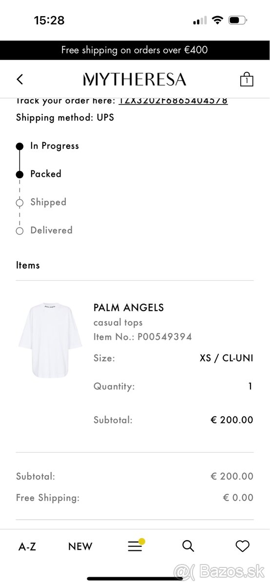 Palm angels tricko - 6