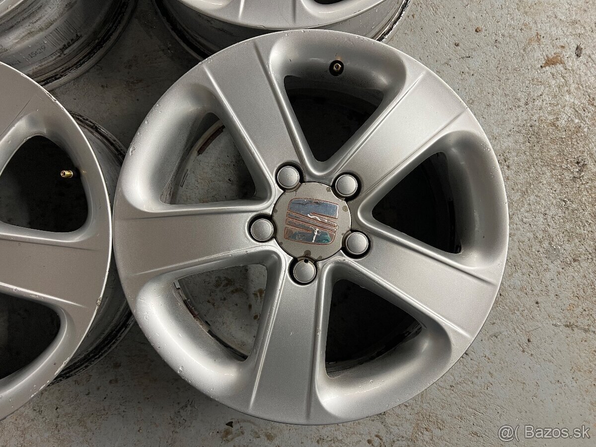 Predám elektróny 5x112 R16 original Seat - 6