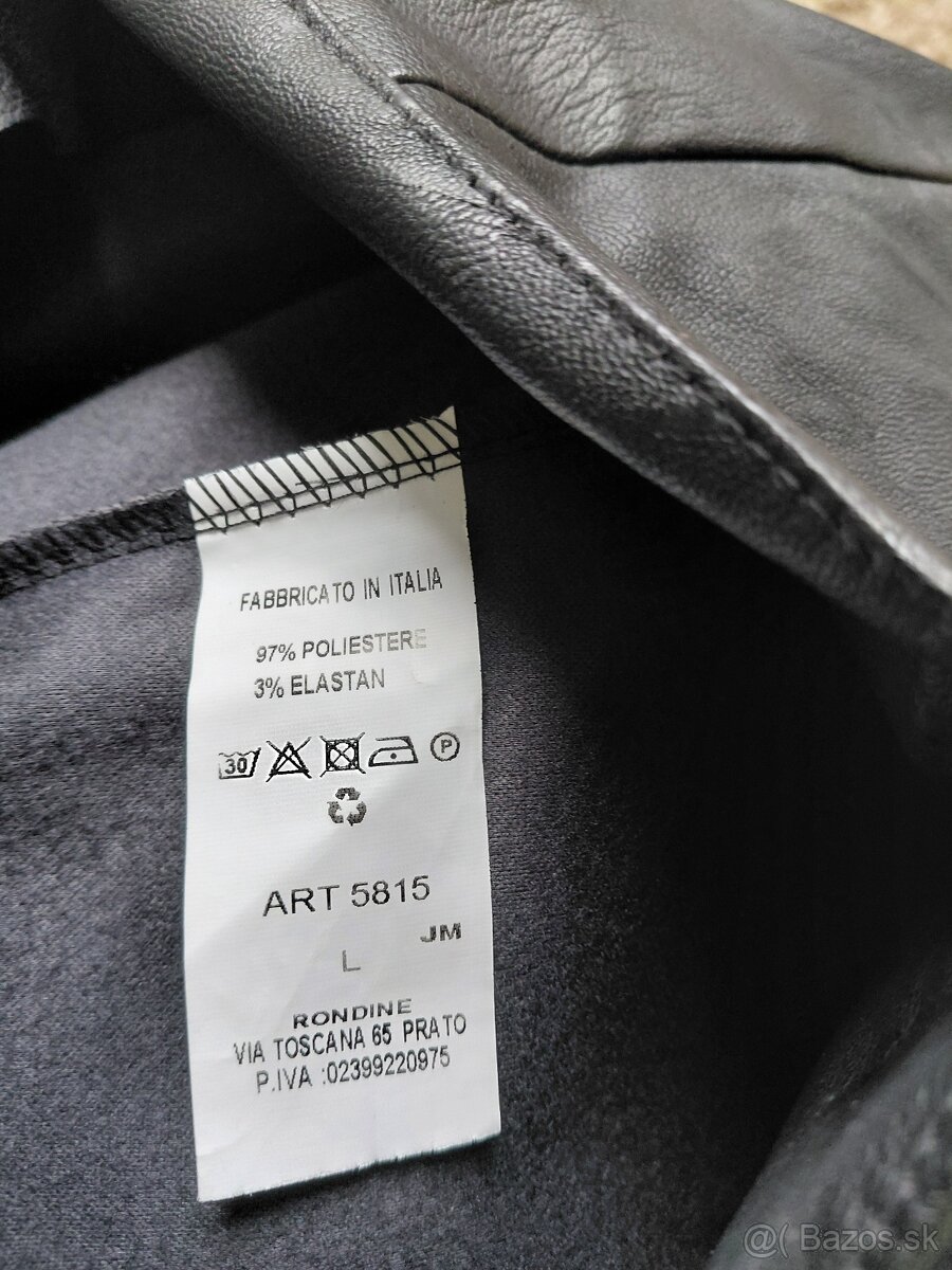 Koženková sukňa - 6