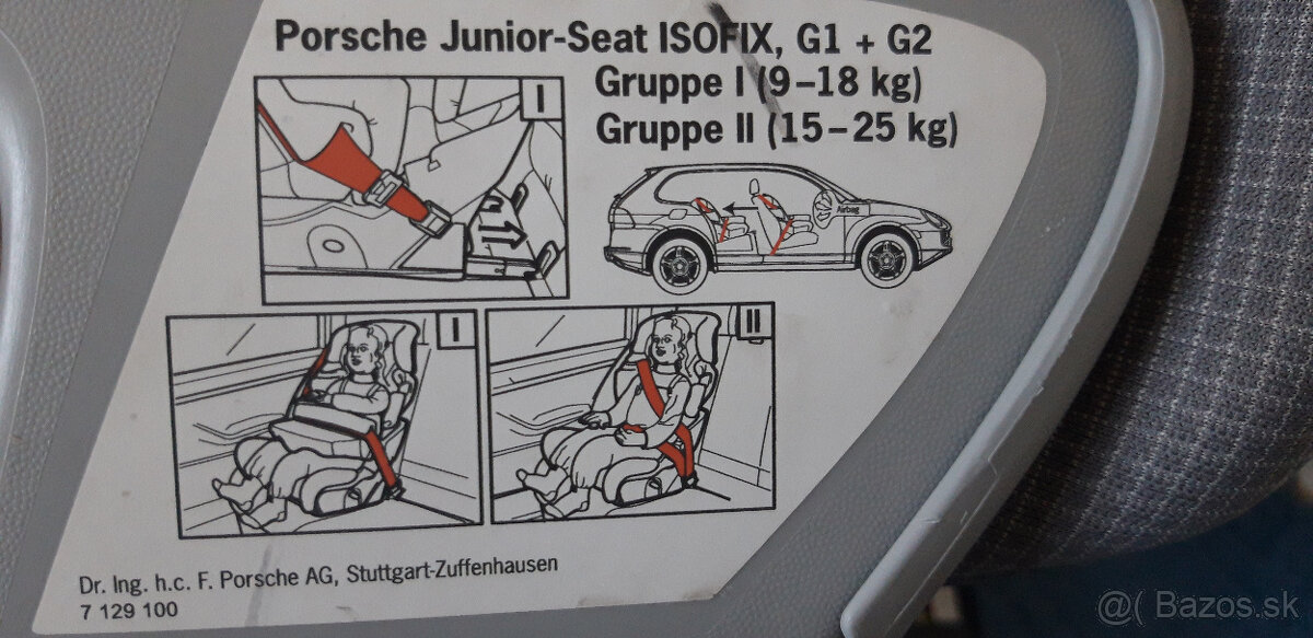 Autosedačka Porsche - 6