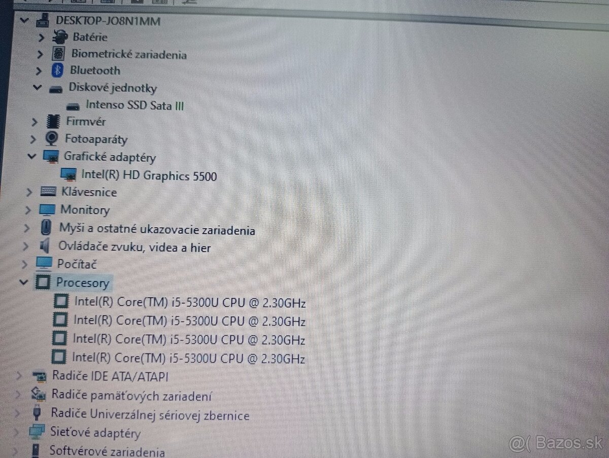 Lenovo Thinkpad T450 , Windows 10 , Intel core i5 , 8gb ram - 6