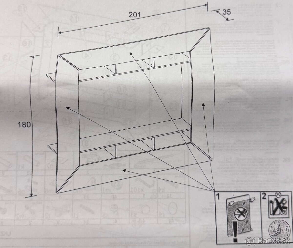 Obývacia stena s podsvietením - 6