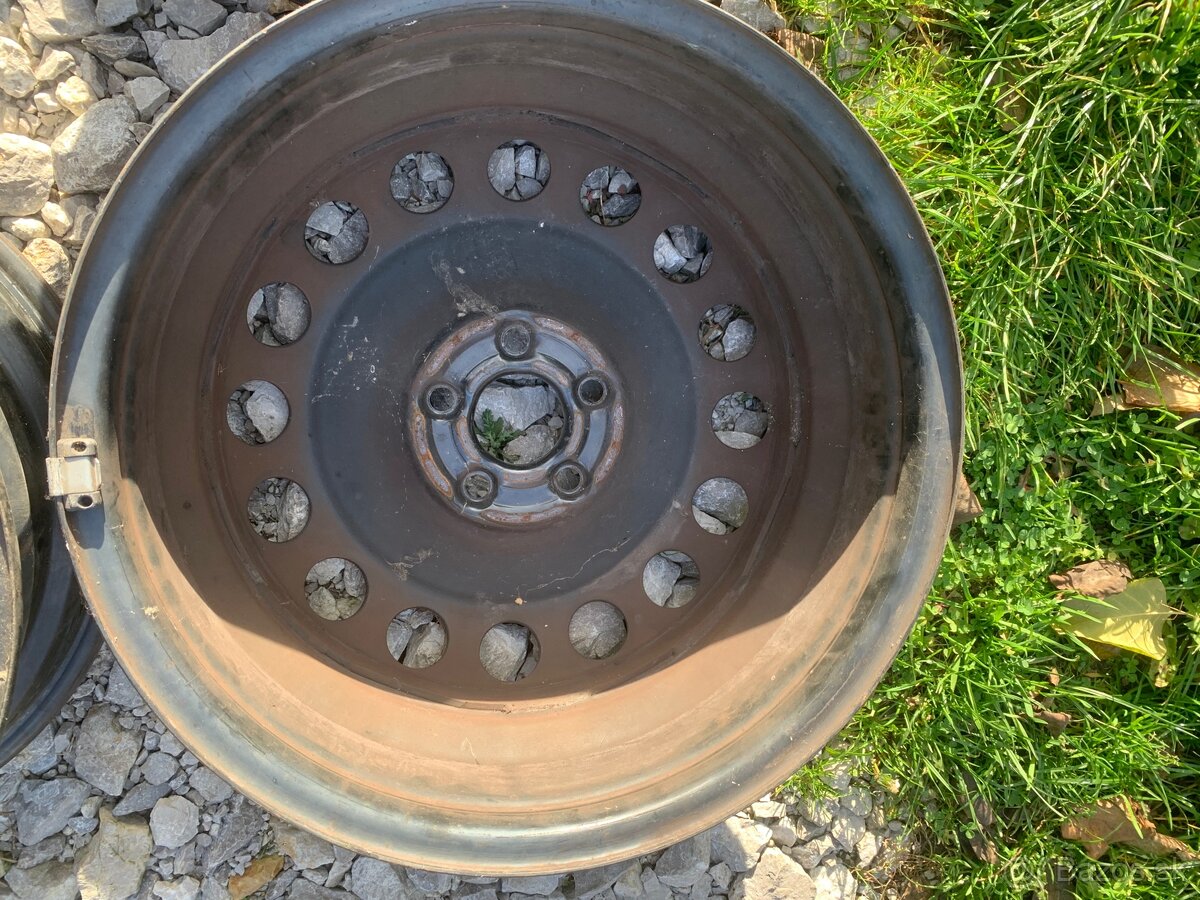 Plechové disky 16”, 5x100, 6,5Jx16H2 ET42 - 6
