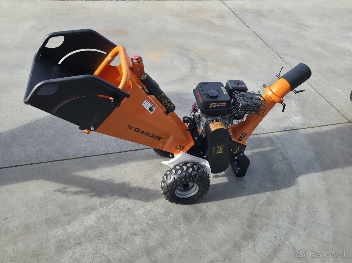 Štěpkovač drtič větví 12 cm – benzínový GS650 - 6