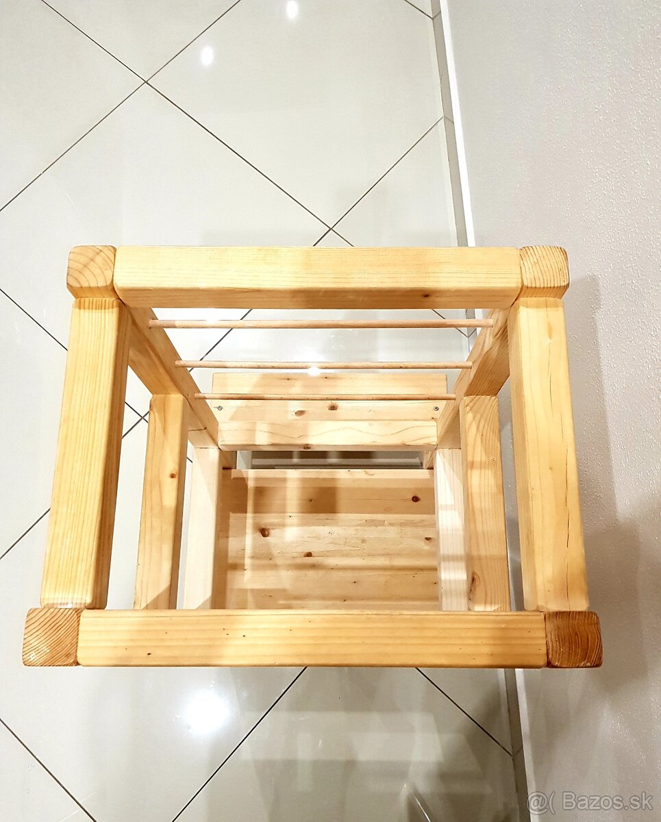 Predám detskú drevenú vežu MONTESSORI - 6