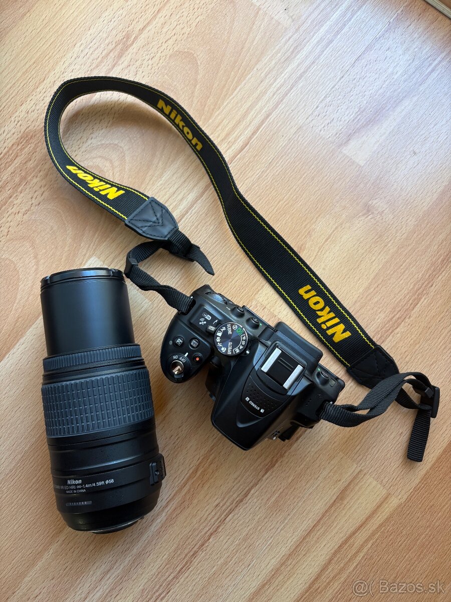 Predám Nikon D5300 + 2 objektívy + príslušenstvo - 6