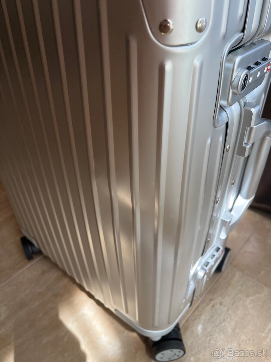 rimowa original cabin s titanium (poškodený) - 6