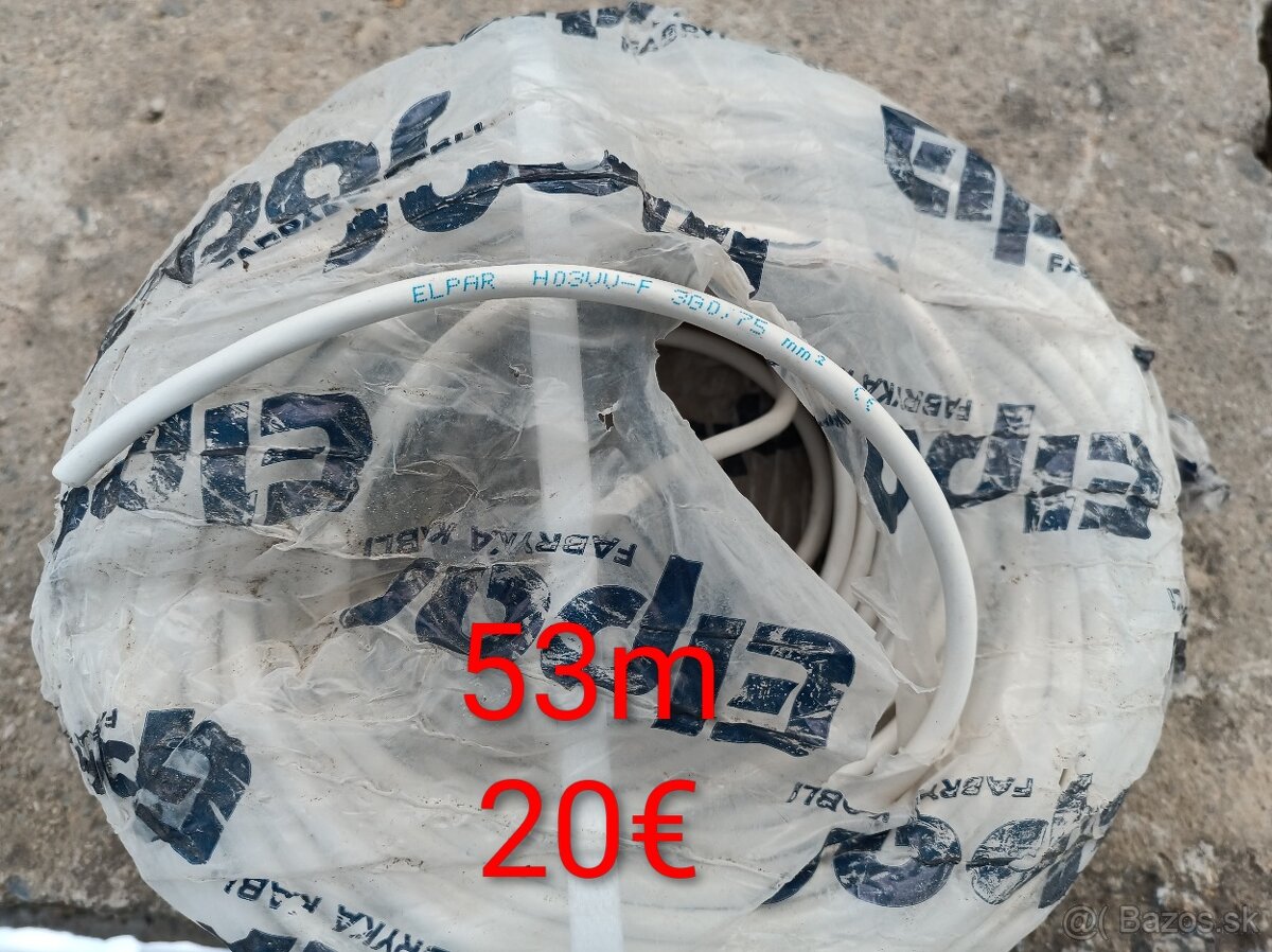 Kábel, predlžovačka, chránička - 6