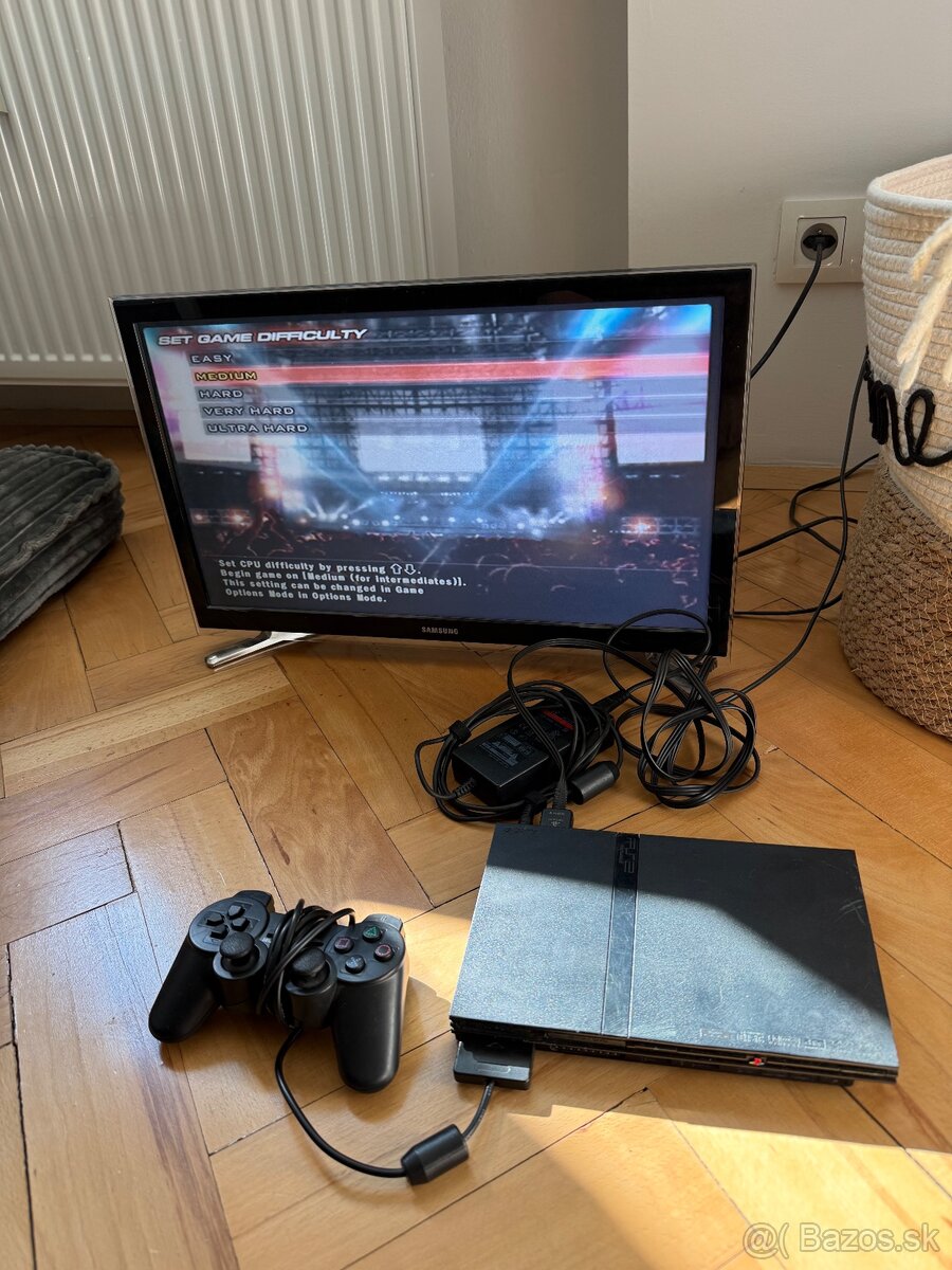 Sony Playstation 2 Slim + Dualshock + 3 hry - 6
