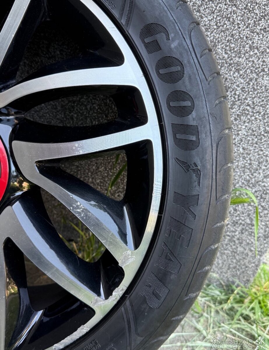 Predám elektrony, kolesa Fiat 225/45 R17 - 6