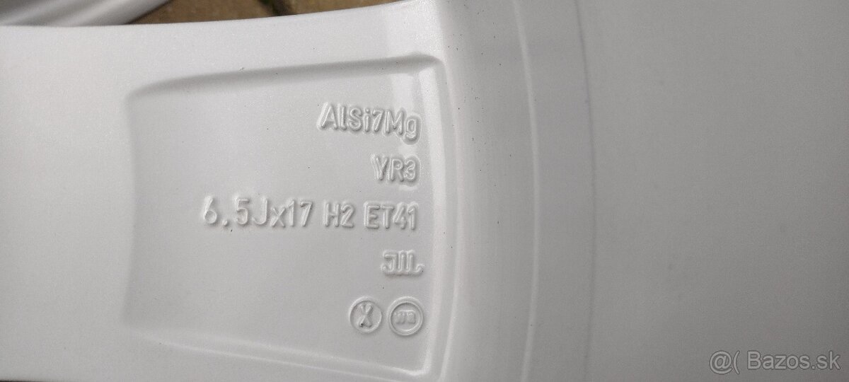 Originál disky Škoda 6,5x17H2 5x112 ET41 - 6