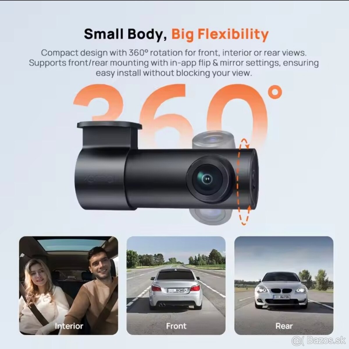 Autokamera 70mai dashcam M310 plus 2K - 6