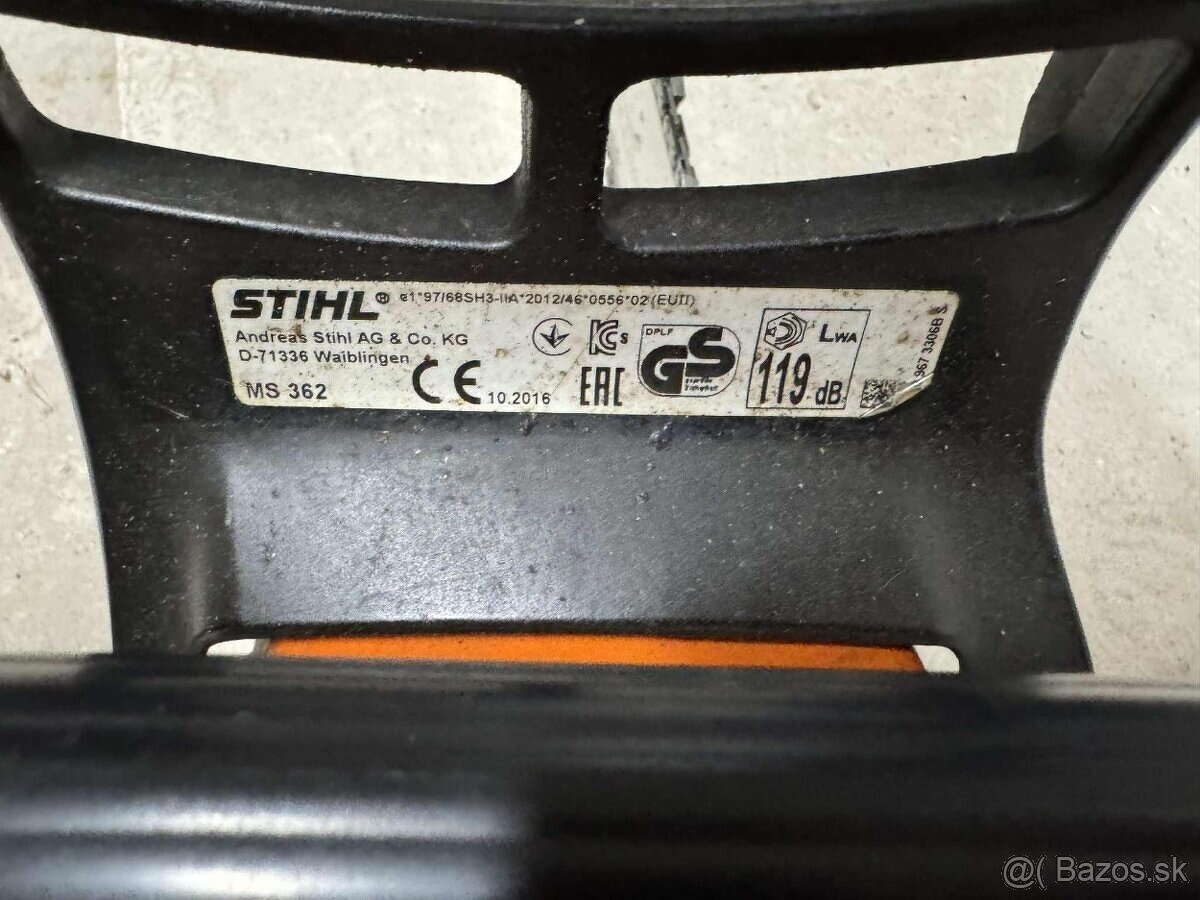 Predám pílu Stihl ms 362 - 6