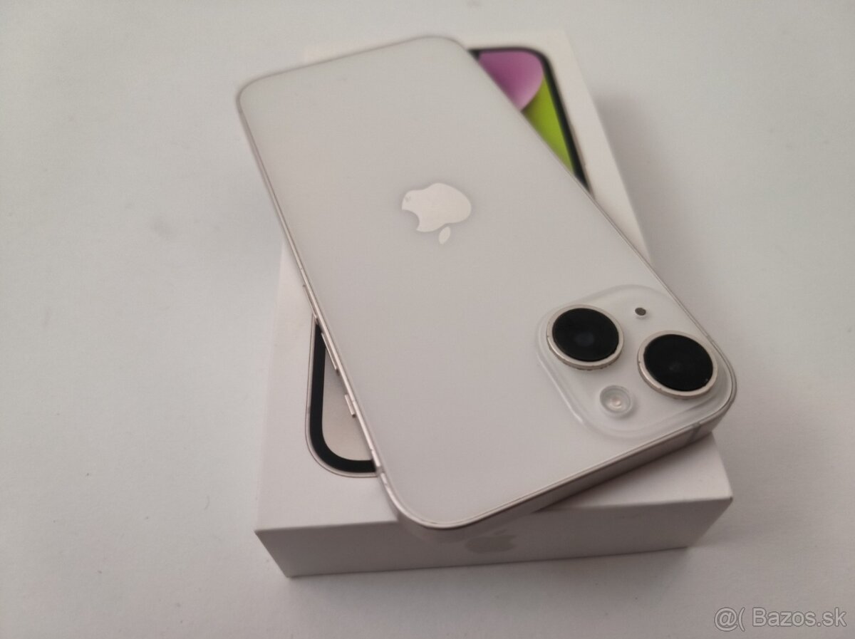 apple iphone 14 128gb Starlight / Batéria 100% - 6