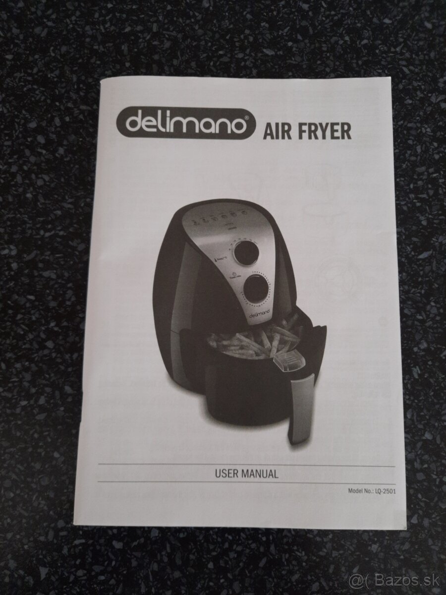 Predám teplovzdušnú fritézu DELIMANO - 6