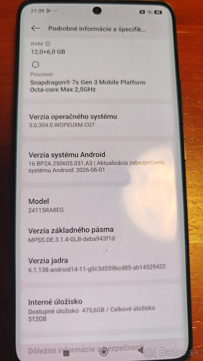 Xiaomi 14 pro 5g, 12+4/512 gb - 6