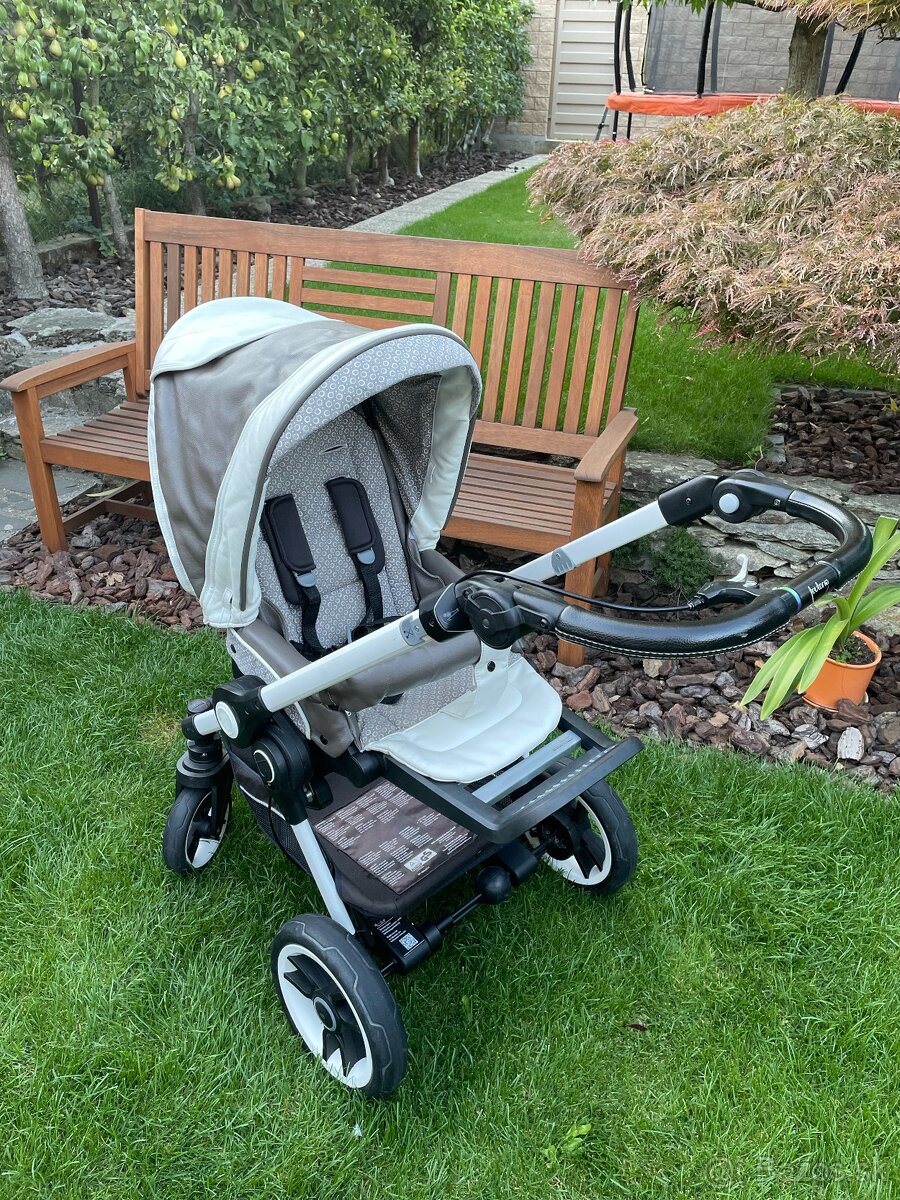 Kočík Teutonia 3-kombinácia s bohatým príslušenstvom - 6