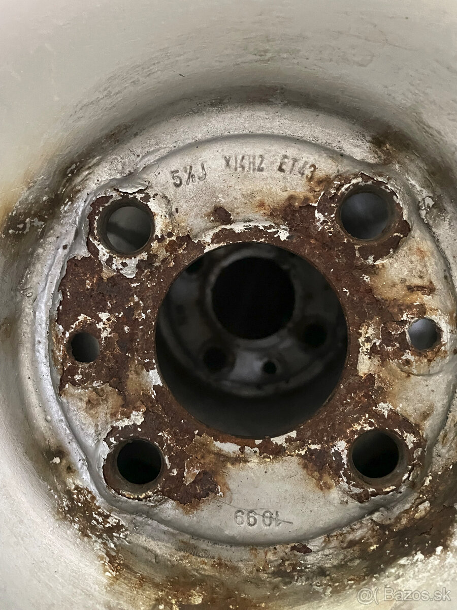 Zimné pneumatiky s diskami 185/70 R14 VW-group - 6