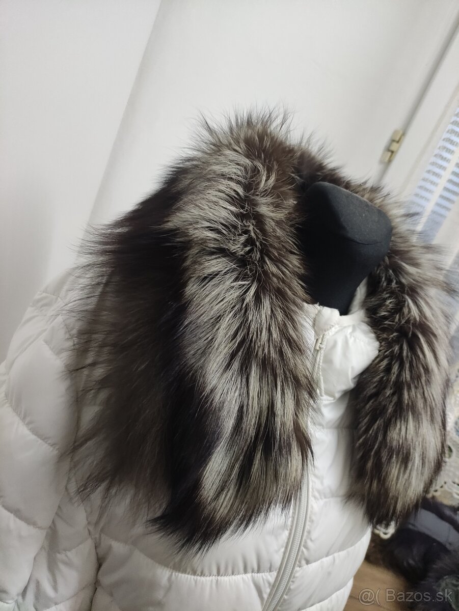 Pravá strieborná líška na kapucňu atď. - 6