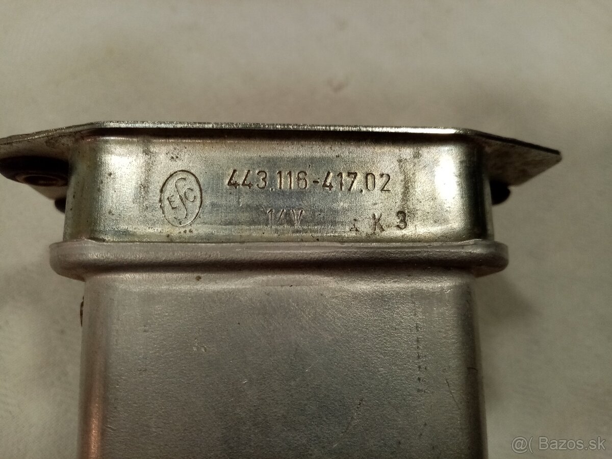 régler, regulátor dobíjania - Škoda 443.116-417.02 - 6