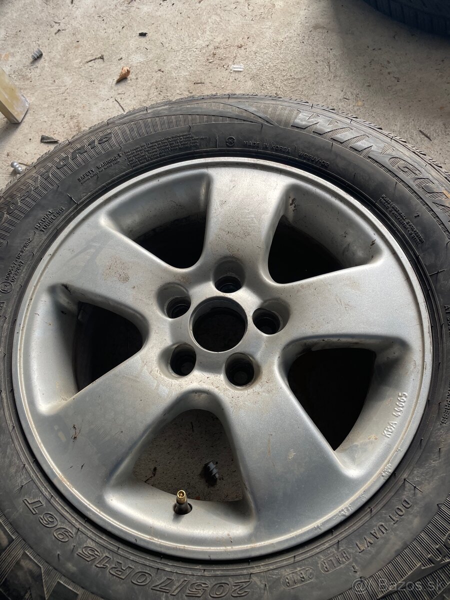 Predám AL kolesa r15 - 6