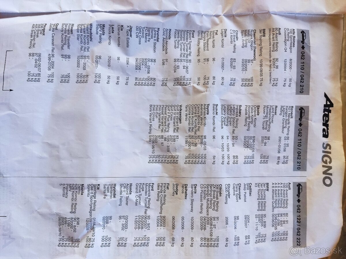 Strešný nosič - 6