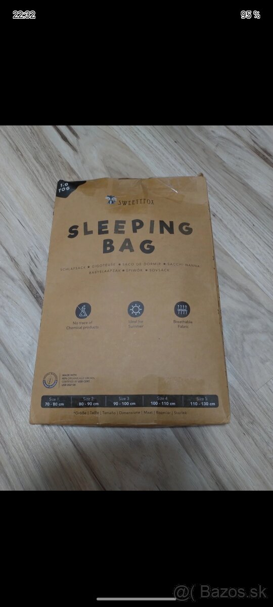 Spací vak letný/ tenký - 6