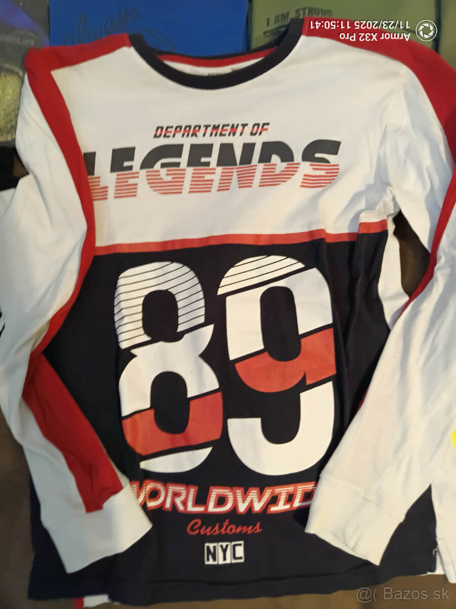 Tričká 15 ks -č. 146/152, 11-12 rokov - 6