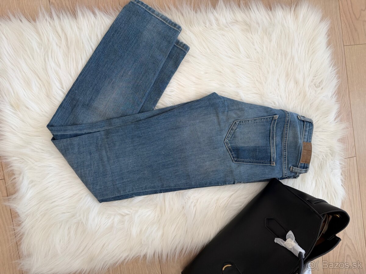 Dámske modré jeans, clockhouse, 36 - 6