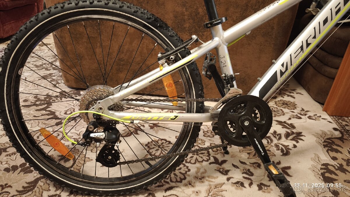 Predám 24" MTB bicykel Merida - 6