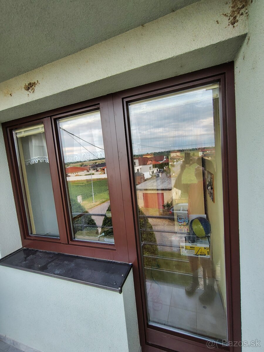 Ponúkam hliníkovú kapotáž na drevené eurookná - 6