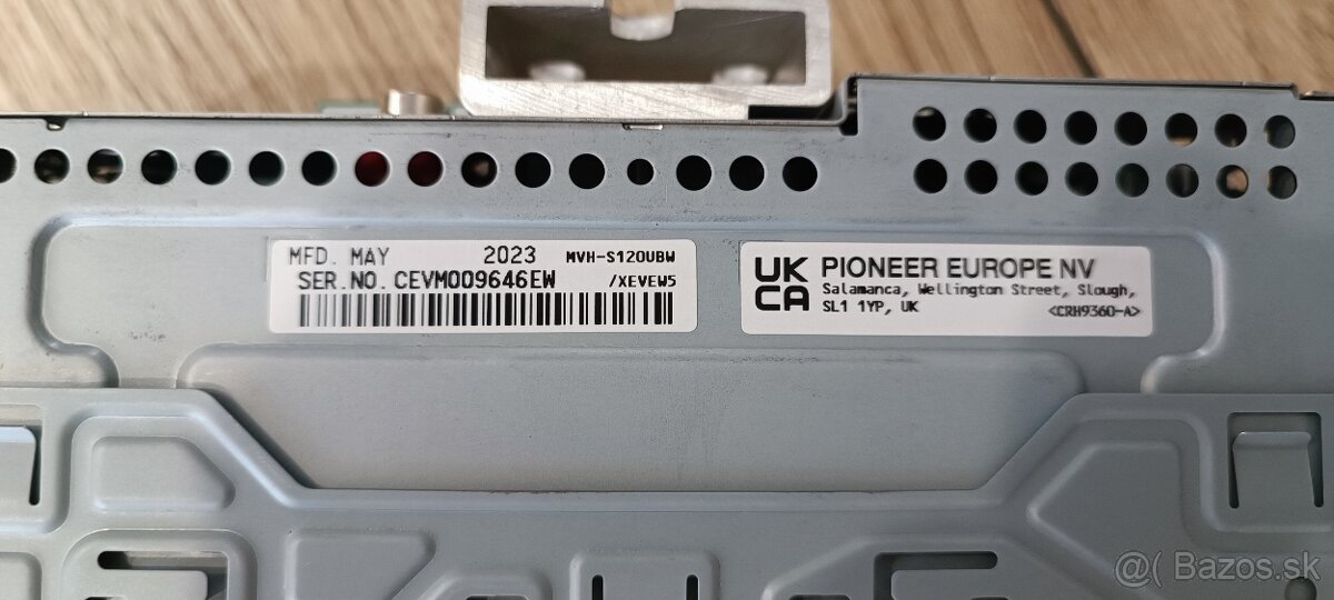 Autorádio Pioneer MVH-S120UBW - 6