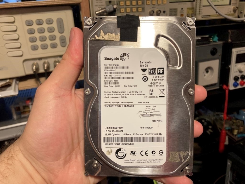 4ks HDD 500GB 160GB - 6