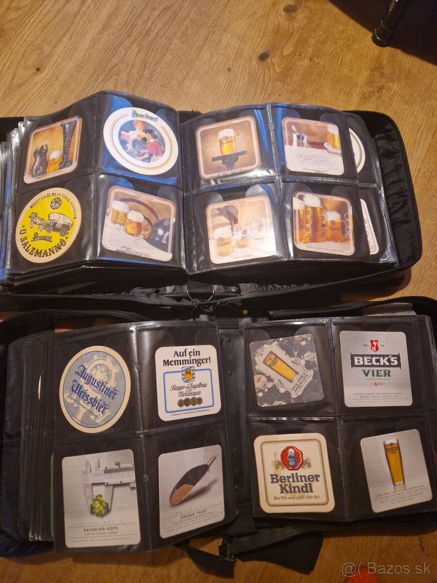 Zbierka 450 ks podpivníkov + 100 etikiet - 6