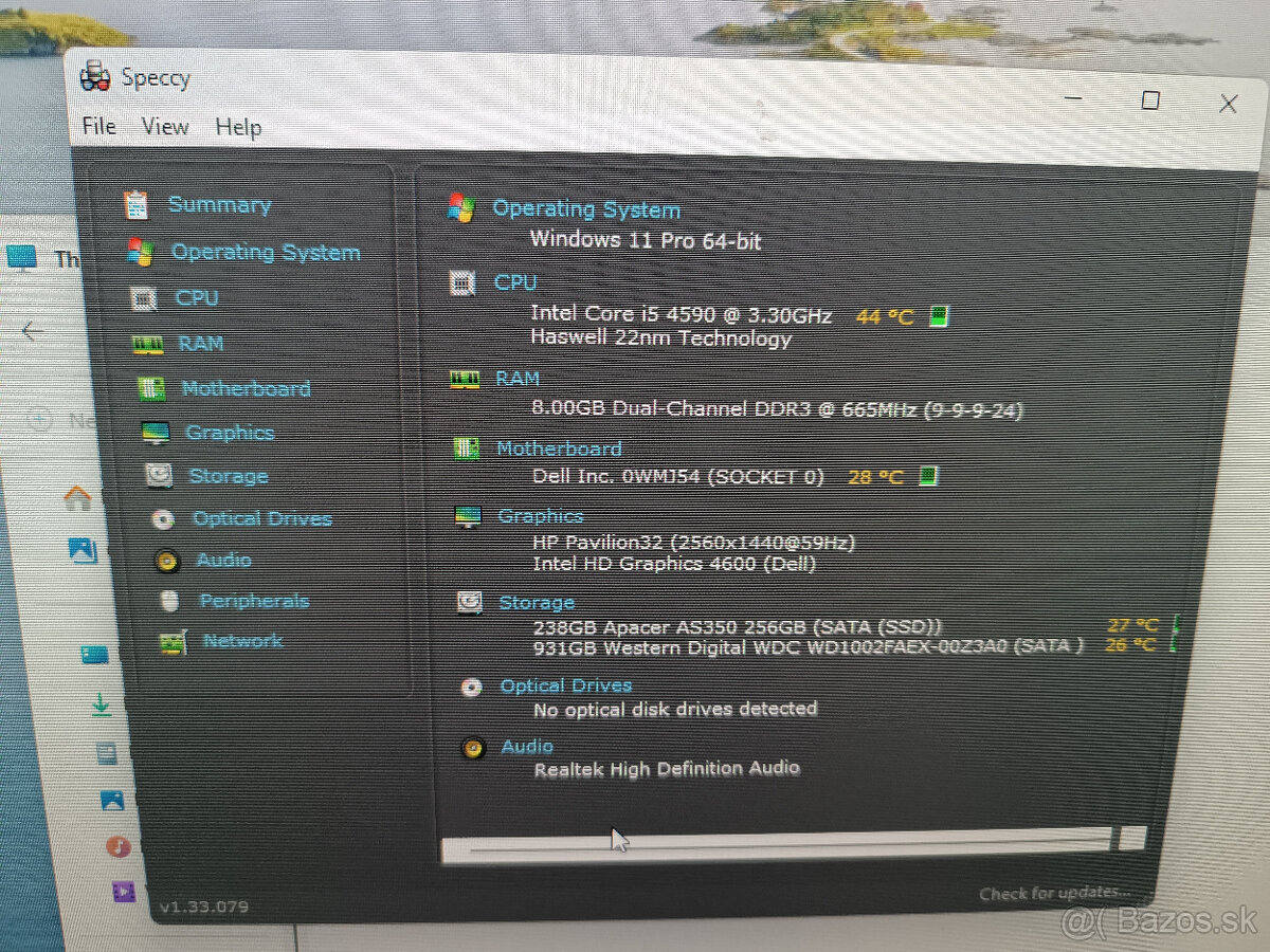 Dell OptiPlex 3020 SFF i5 4590 ssd 250 gb 8Gb RAM - 6