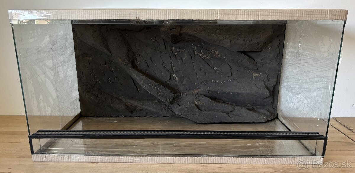 Terárium 100x50x50 s 3D stenou - 6