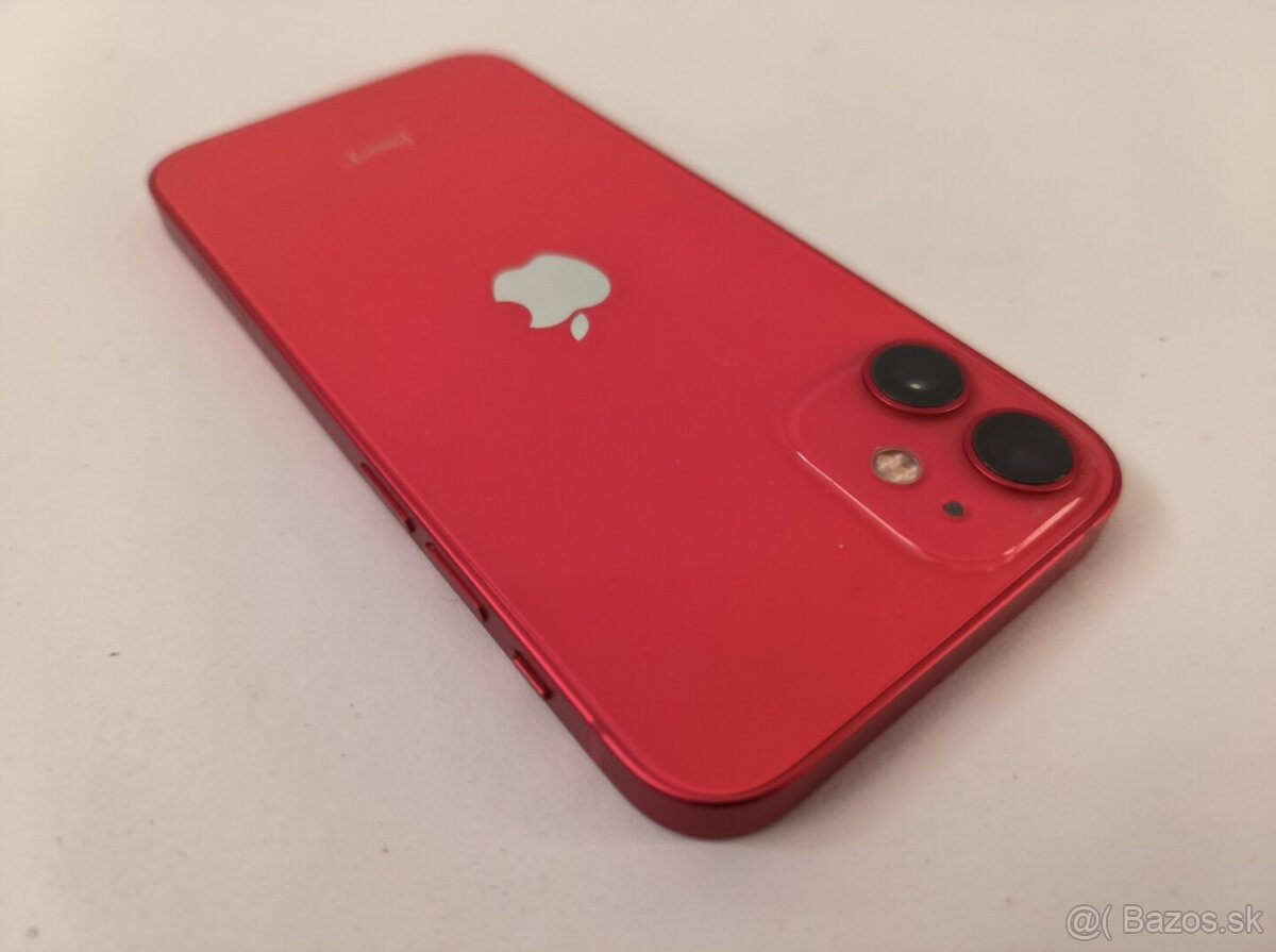 apple iphone 12 mini 64gb Red / Batéria 100% - 6