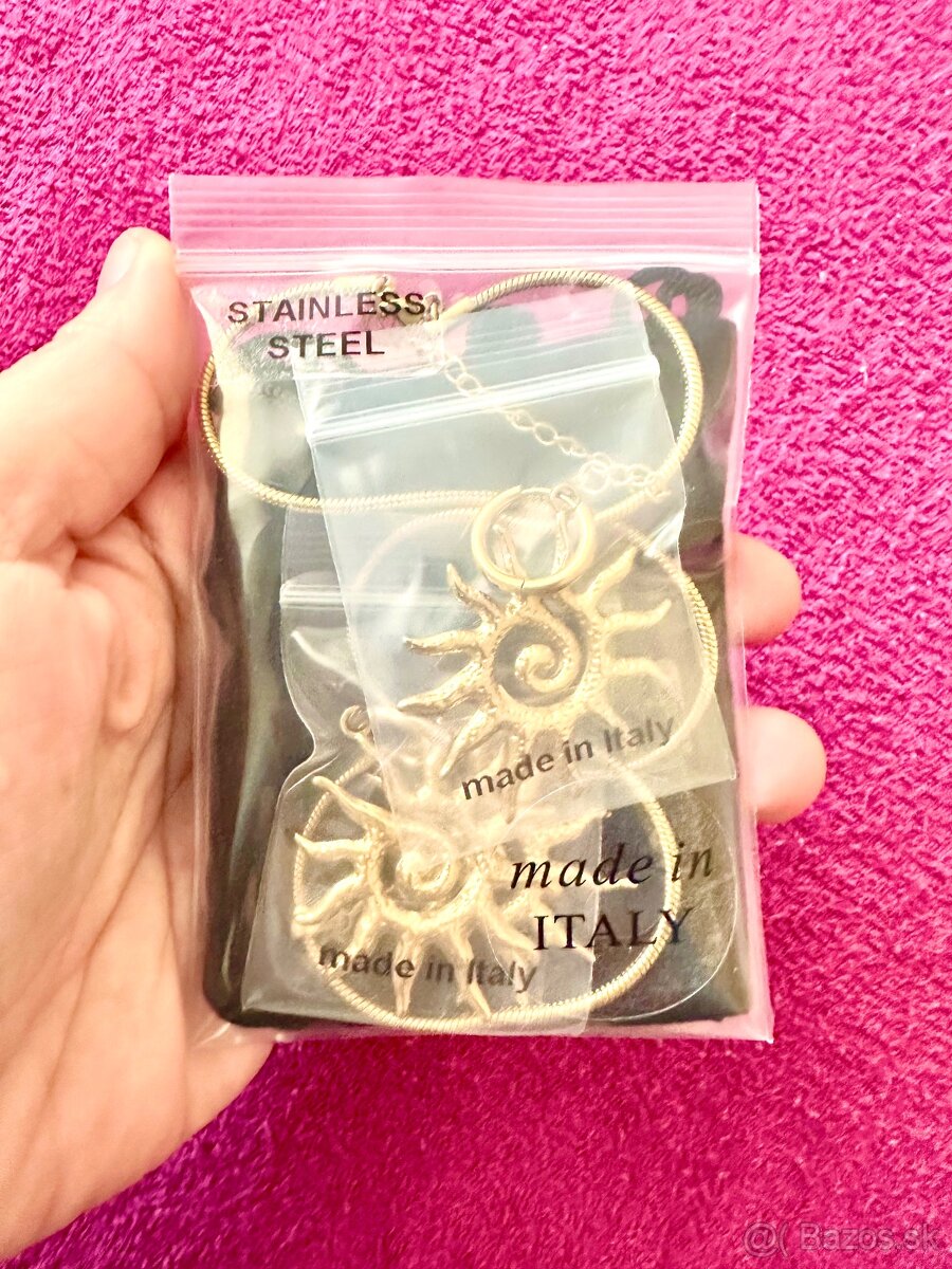 Nová oceľová súprava šperkov - 6