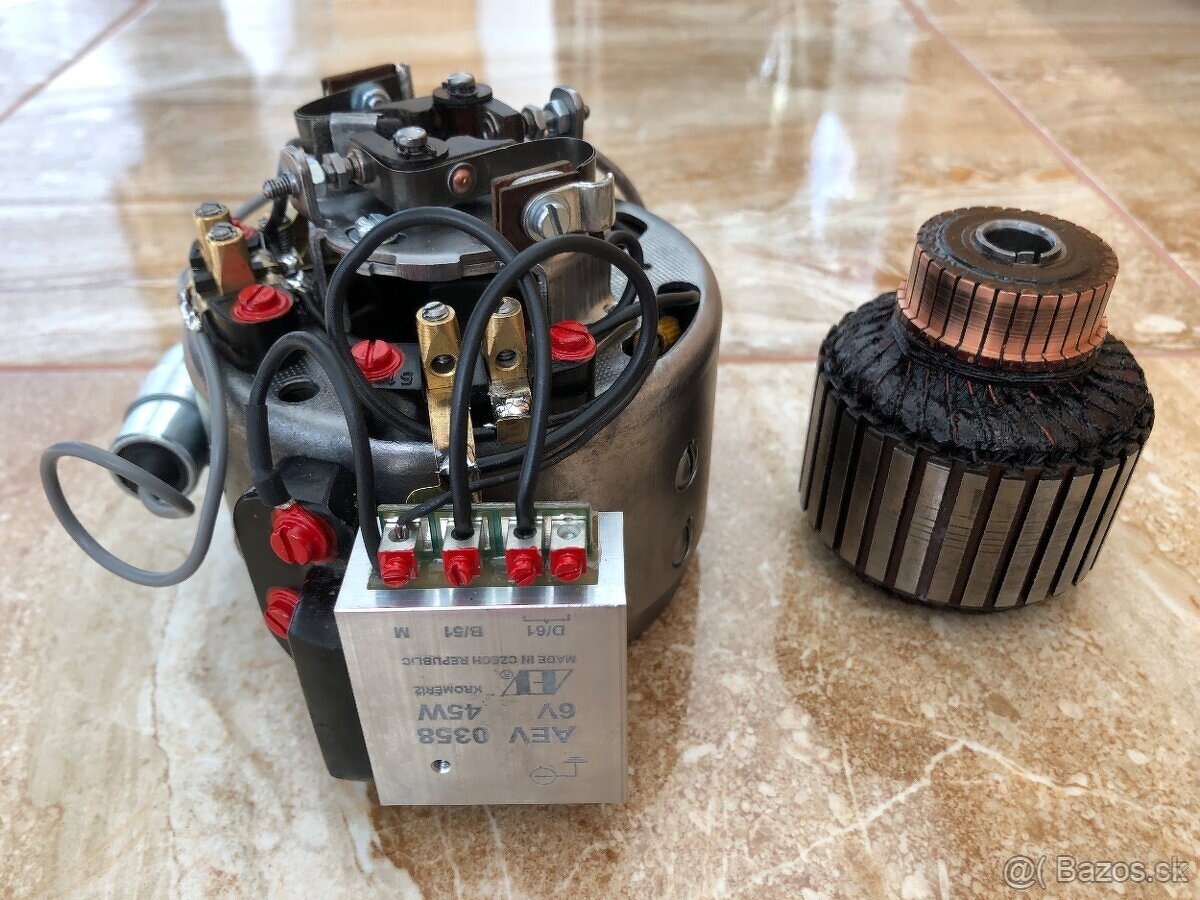 Jawa pérak 350/18 - zapalovanie po GO - 6