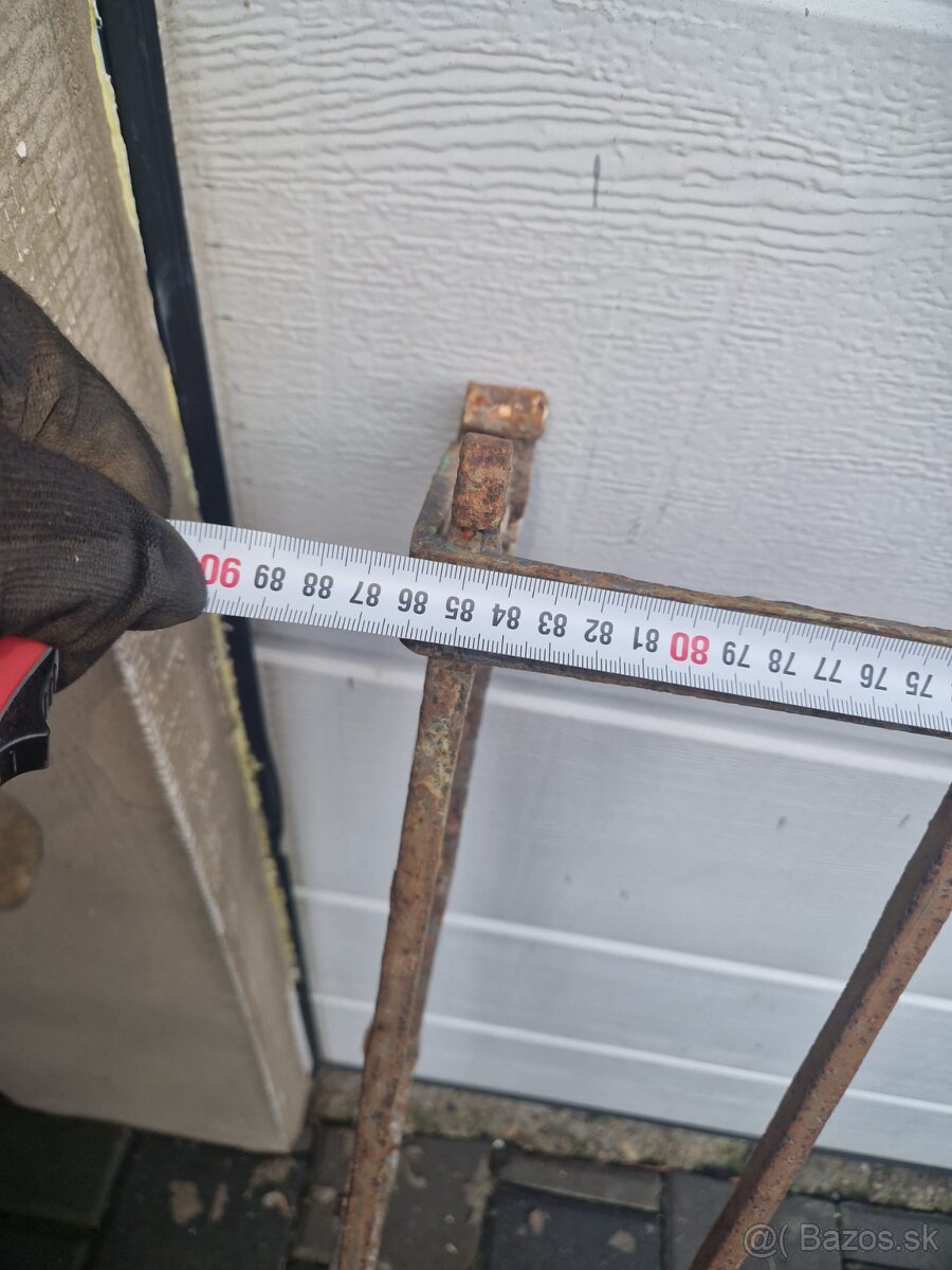 Staré kované okenné mreže (2 ks) - 6