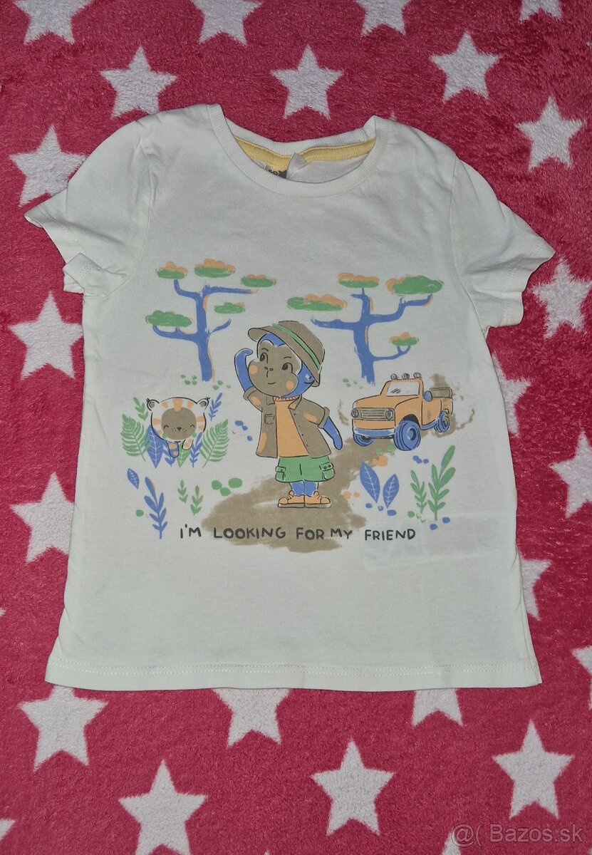 Tričká s krátkym rukávom, v. 98 - 6