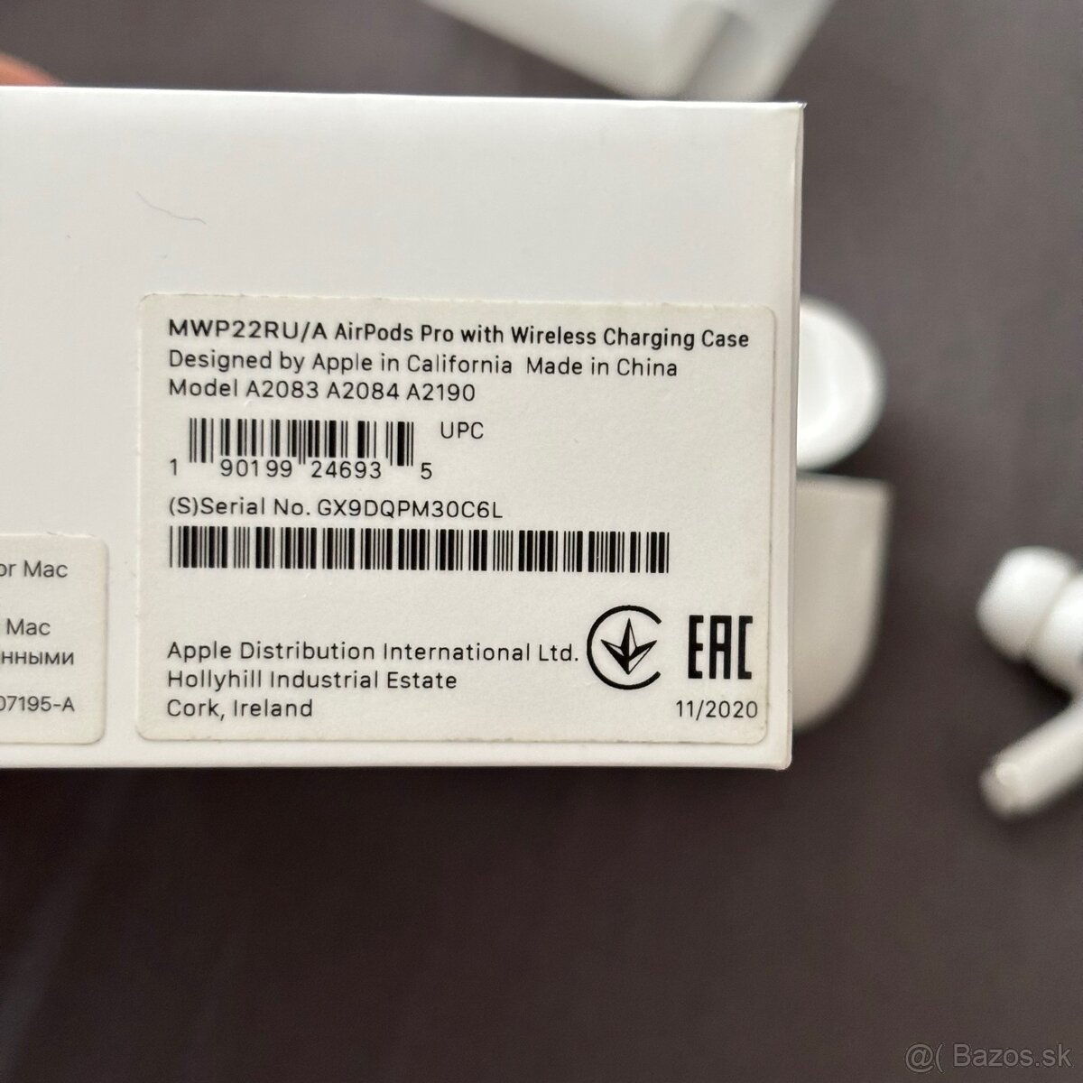 Apple AirPods Pro prvá generácia originál - 6