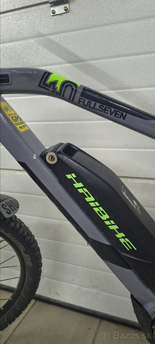 Celoodpruzeny elektro bycikel haibike - 6