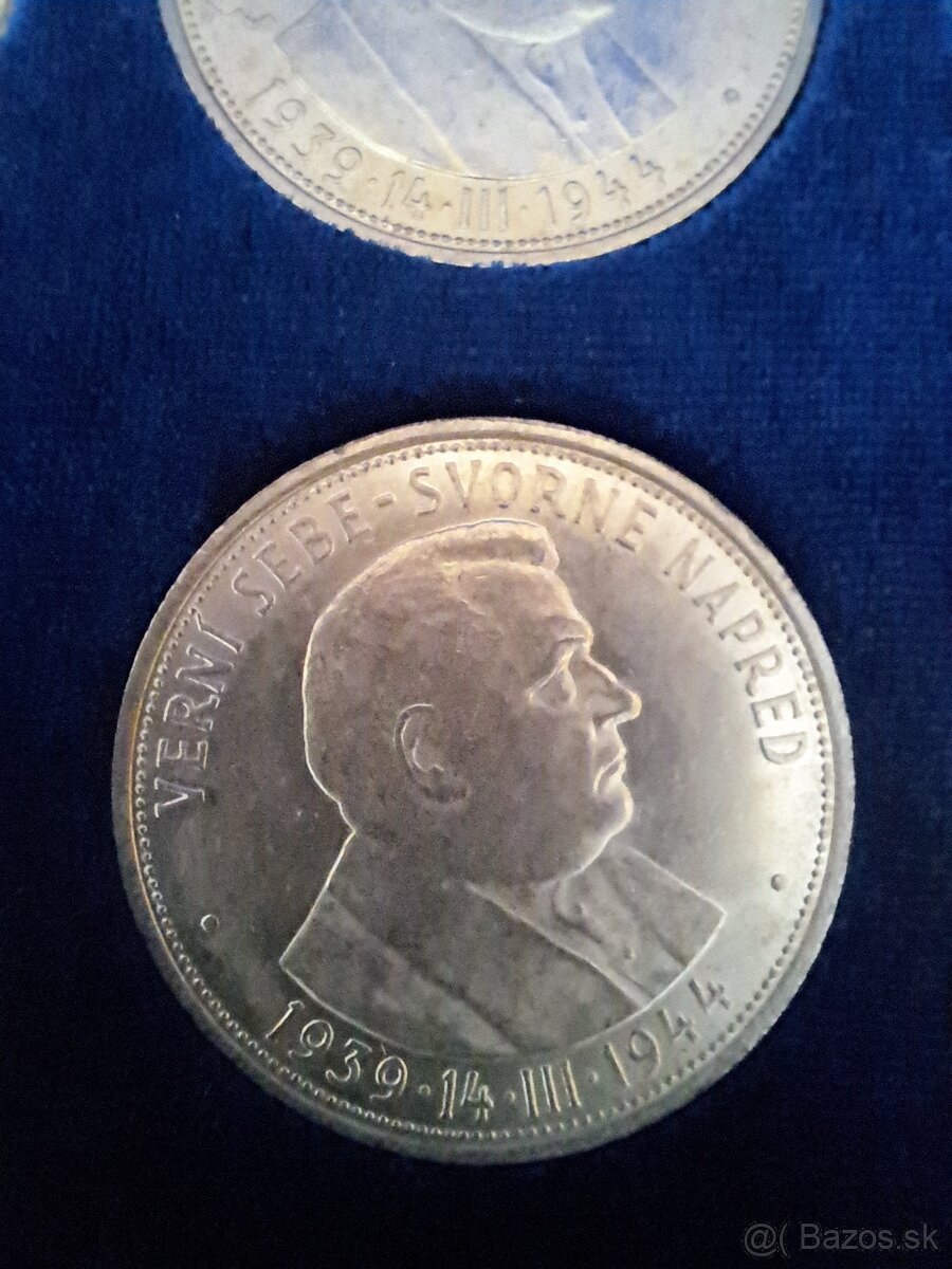 Kazeta strieborné mince 1939-1945 - 6