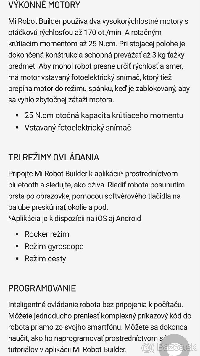 XIAOMI Mi Robot Builder Rover stavebnica - 6