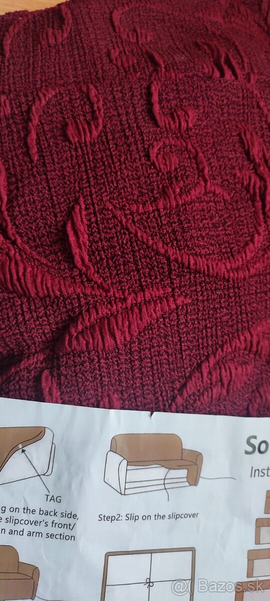 Poťahy na sedačky - nové - 6