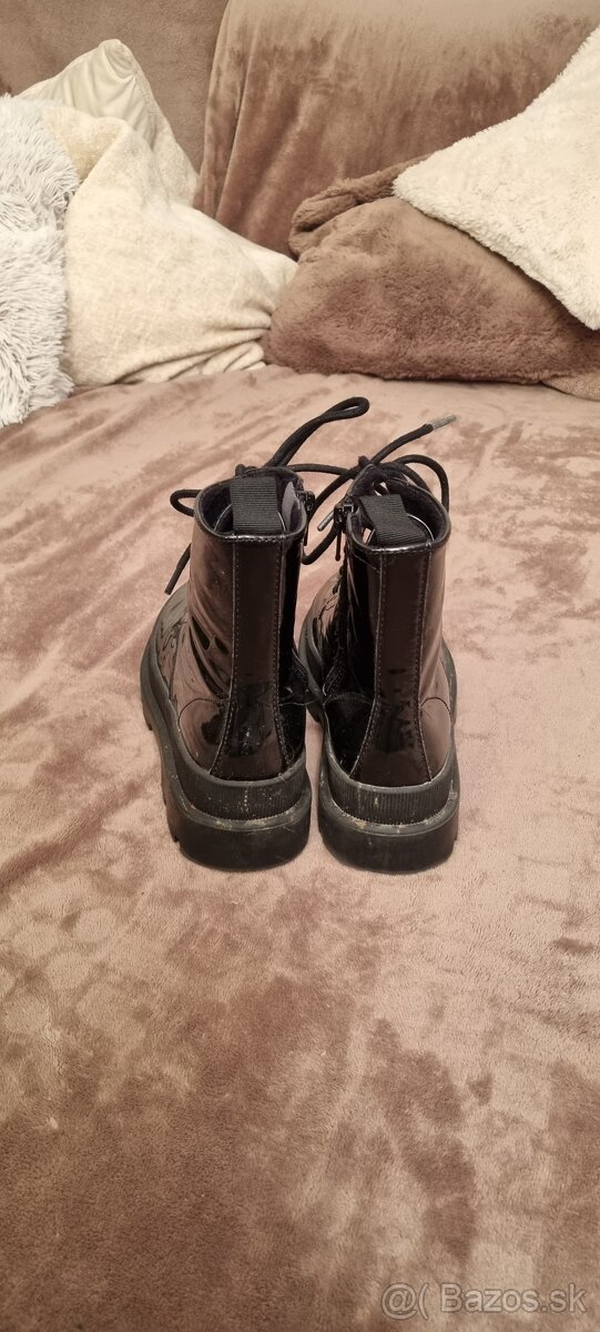 Lakované čižmy h&m 35 - 6