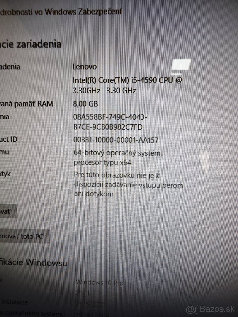 All in one PC Lenovo - 6